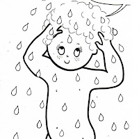 Dibujos Para Colorear De Un Nino Banandose - Mewarnai Gambar